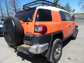 2013 TOYOTA FJ CRUISER ORANGE 4WD 4.0 AT Z19586